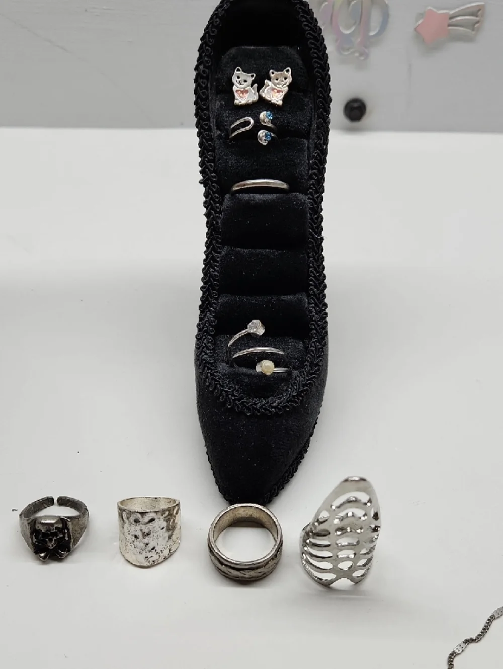 Silver-tone Mixed Bundle of Jewelry - Picture 7 of 11